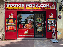 Restaurant Station Pizza Monplaisir Lumière à Lyon (la carte)