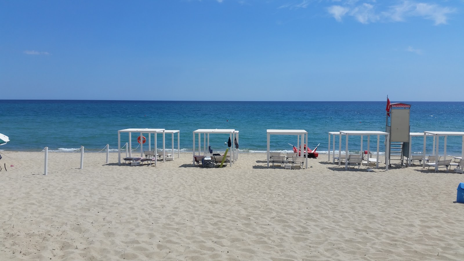 Foto de Spiaggia di Sellia Marina Bandiera Blu - lugar popular entre os apreciadores de relaxamento