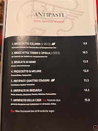 Menu du Il Peperoncino à Hof