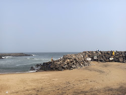 Foto von Ennore Thazankuppam Breakwater Beach View - beliebter Ort unter Entspannungskennern