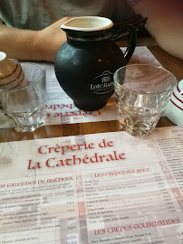 Crêperie de la Cathédrale à Limoges menu