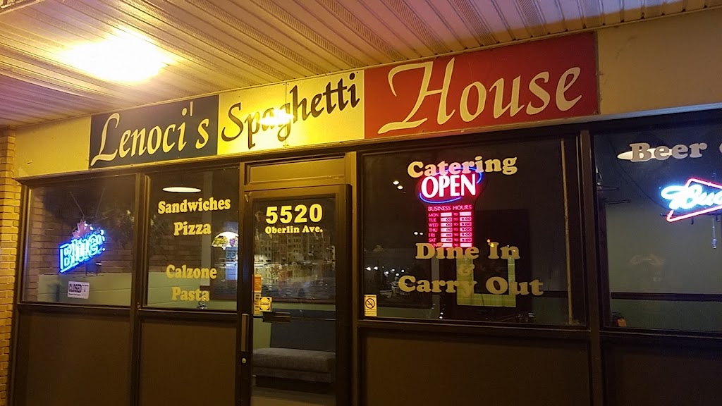 Lenoci's Spaghetti House 44053
