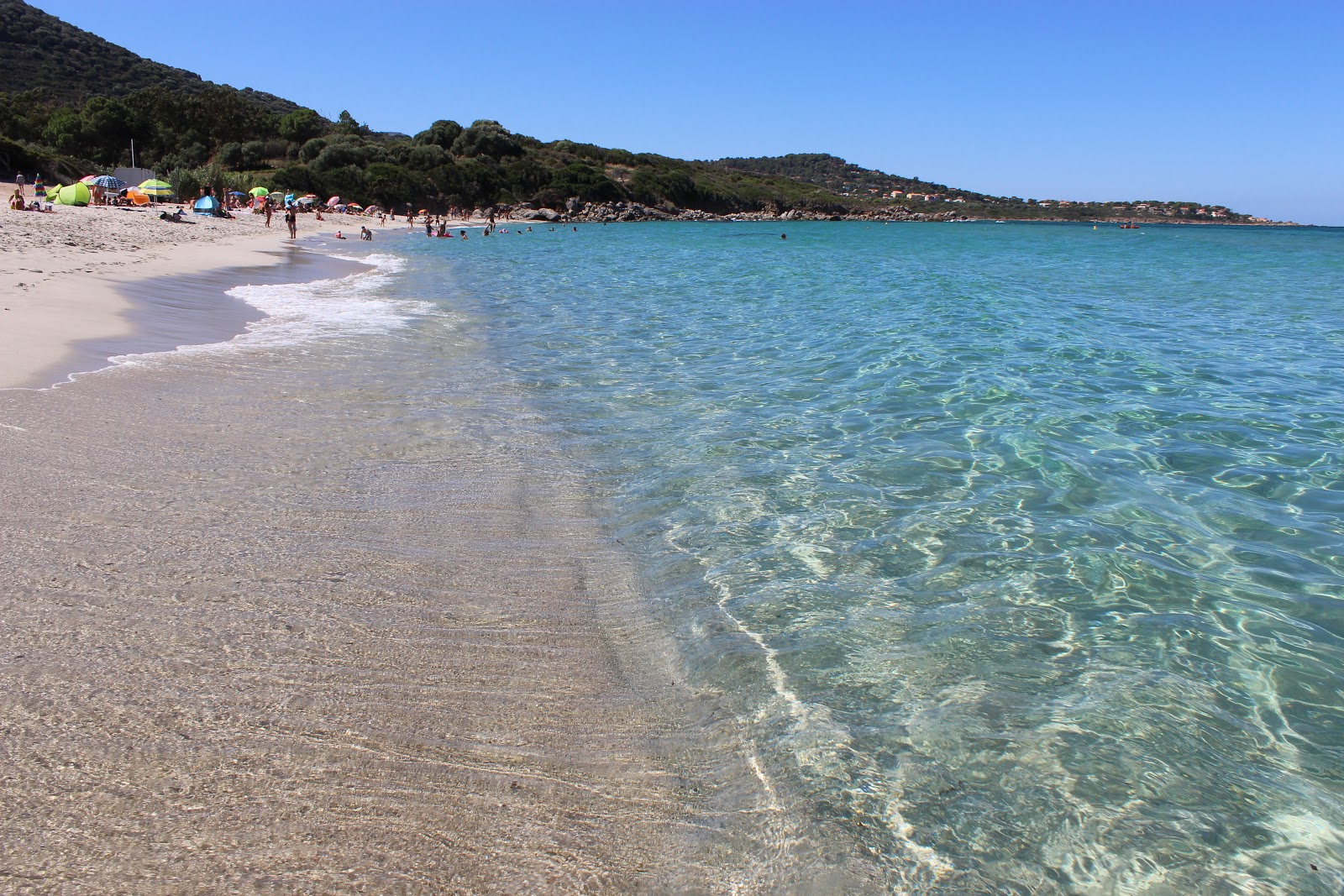 Photo of Bodri Beach with turquoise pure water surface