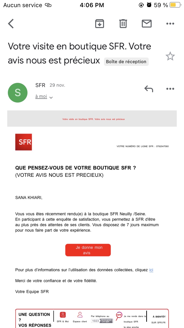 Photo n° 2 de l'avis de Sana. fait le 30/11/2021 à 07:26