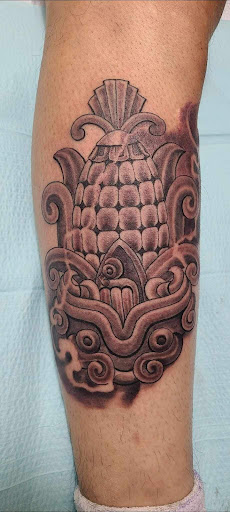 Explore gaara tattoo ideas, creative tattoo ideas in Winston Salem, available at Inktellectuals Art Gallery