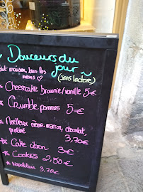 Restaurant Chez Gaïa à Chambéry (le menu)