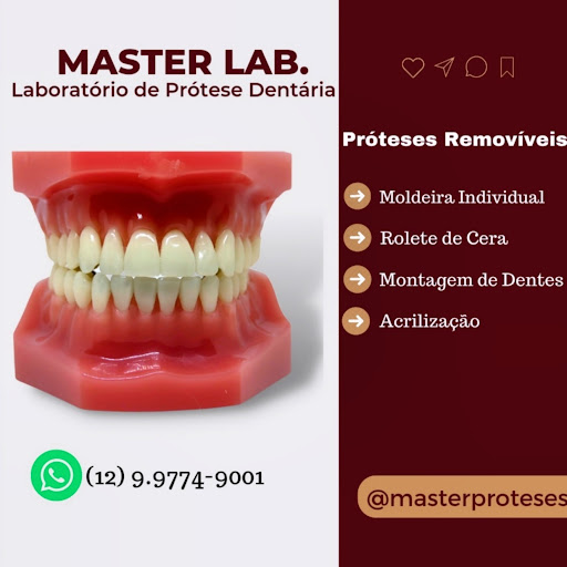 Logo da empresa - Master Prótese Dentária