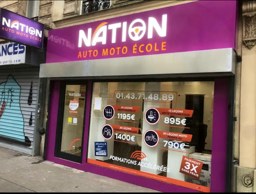Auto-École Nation à Paris, Paris