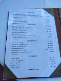 Menu du Ristorante “Chalet gli Abeti” à Rufina