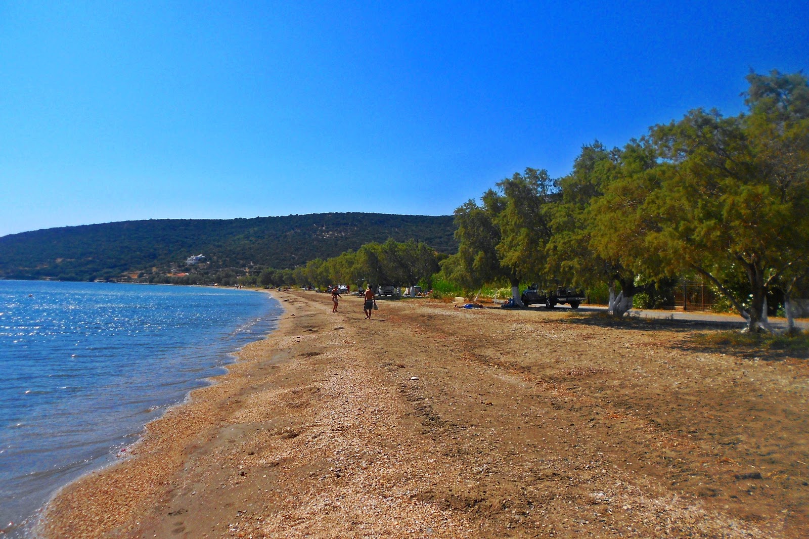 Fotografija Figias beach in naselje