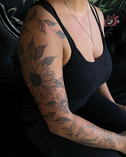 Explore puzzle tattoos ideas, creative tattoo ideas in Buffalo, available at True Gloom Tattoo Studio