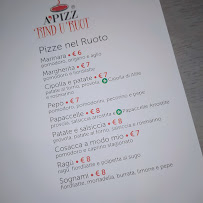 Menu du Pizzeria elite Pasqualino Rossi à Alvignano