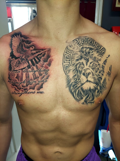 Explore 5 names tattoo ideas, creative tattoo ideas in Odessa, available at Little Dragon Tattoos Studio