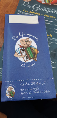 Restaurant français La Guinguette à La Tour-du-Meix - menu / carte