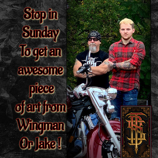 Explore patchwork sleeve tattoo ideas, creative tattoo ideas in Bridgeport, available at Breaking skin tattoo and body piercing