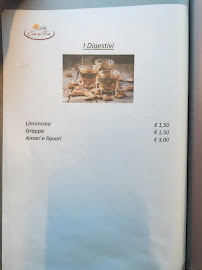 Bar Bici Grill, Corte del Forte à Rivoli Veronese (le menu)