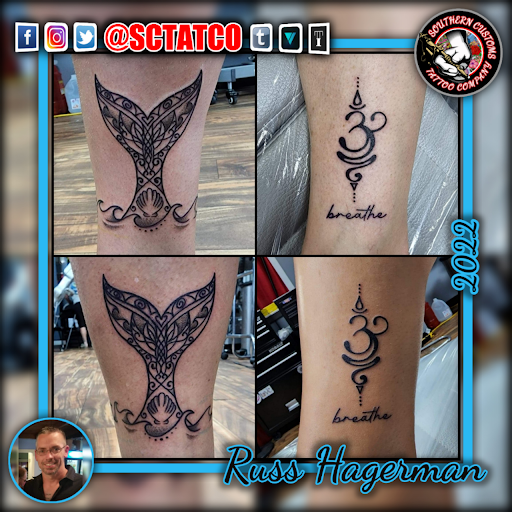 Explore tattoo ideas for soulmates, creative tattoo ideas in Fayetteville, available at Southern Customs Tattoo Company