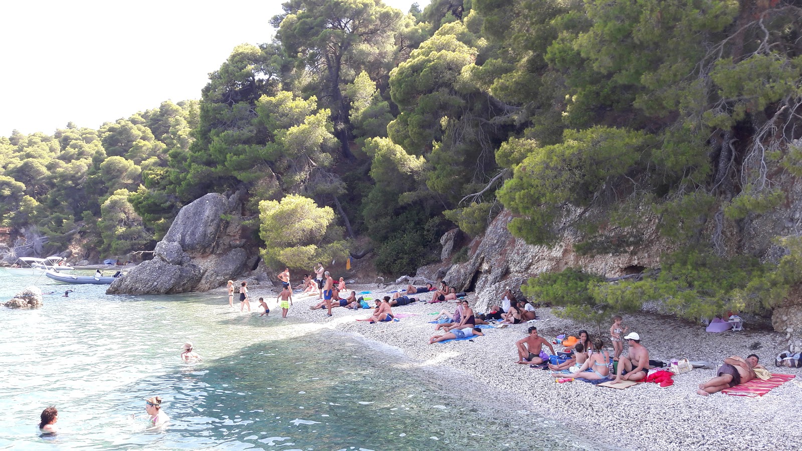 Photo de Asprogiali Beach situé dans une zone naturelle