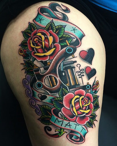 Explore flash art tattoo ideas, creative tattoo ideas in Pikeville, available at Sacred Mountain Tattoo