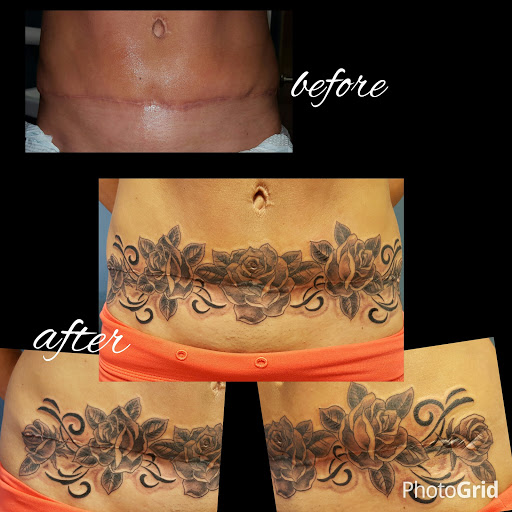 Explore simple beach tattoo ideas, creative tattoo ideas in Oak Forest, available at Peace Of Art Tattoo And Art Studio
