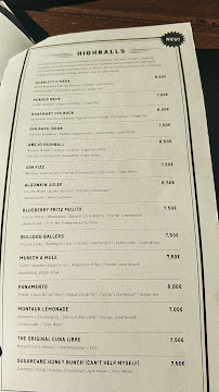 The Bulldog - Burger & Barbecue Bar - Page à Osnabrück menu