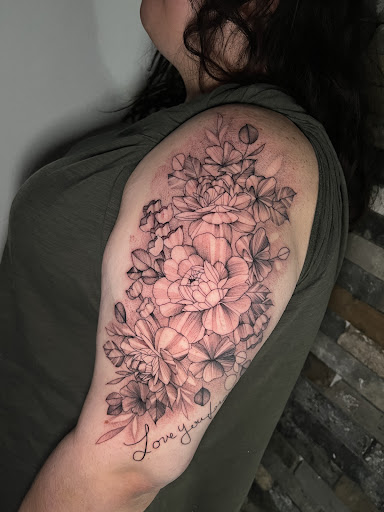 Explore tattoo ideas for belly, creative tattoo ideas in San Antonio, available at Firme Copias Tattoo Studio