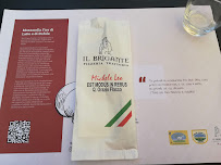 Menu du Il Brigante à Venosa