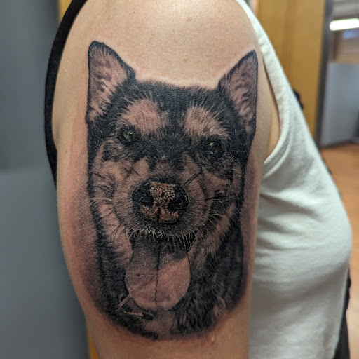 Explore simple neck tattoo ideas, creative tattoo ideas in Keene, available at Creative Ink Tattoo Studio