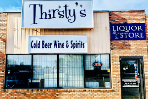 Thirsty's Liquor Store Medicine Hat. Cold Beer, Wine, Whiskey & All Kinds Of Spirits Store image
