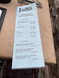 Carte du Ristorante Pizzeria Mamma Rosa à Eschborn
