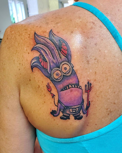 Explore loteria tattoo ideas, creative tattoo ideas in Winter Haven, available at Pinkys Place Winter Haven