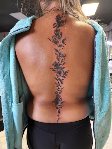 Explore pancreatic cancer tattoo ideas, creative tattoo ideas in Loogootee, available at The Inkspot Tattoo Shop LLC