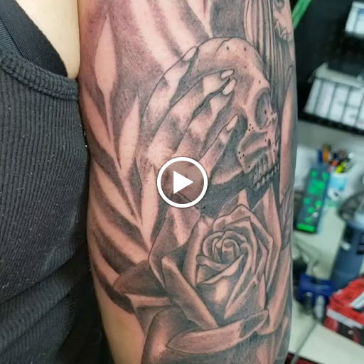 Explore addiction tattoo ideas, creative tattoo ideas in Sioux Falls, available at Outlaw Tattoos