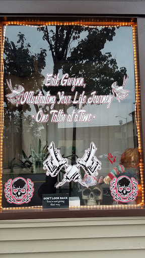 Find angel tattoo ideas for ladies for your next unique tattoo in Lebanon at Erik Gwynns Beneath the Skin Tattooing & Piercing