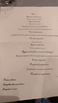 Ristorante Reginella à Naples carte