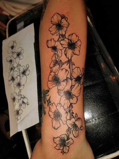 Explore birth tattoo ideas, creative tattoo ideas in Seattle, available at Good Times Tattoo