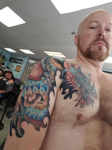 Tattoo Shop «Ancient Art Tattoo Studio», reviews and photos, 2601 W Mercury Blvd, Hampton, VA 23666, USA