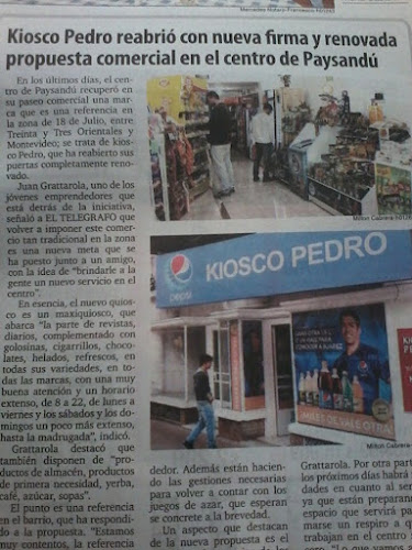 Kiosco Pedro - Paysandú