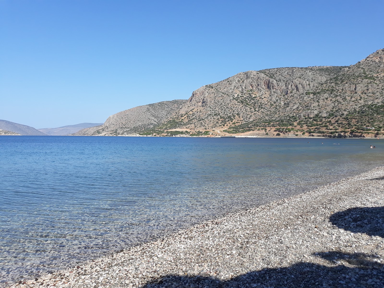 Foto von Agios Nikolaos beach mit lange bucht