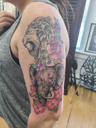 Explore guy hand tattoo ideas, creative tattoo ideas in Lewisburg, available at Rose and Dagger Tattoo