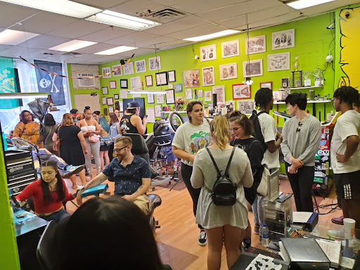 Explore concrete tattoo ideas, creative tattoo ideas in Riverside, available at Darkstar Tattoo CA