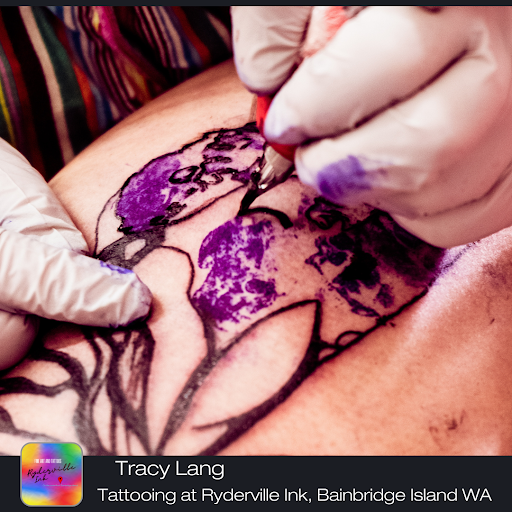 Explore lady gaga tattoo ideas, creative tattoo ideas in Bainbridge Island, available at Ryderville Ink Tattoos & Fine Art