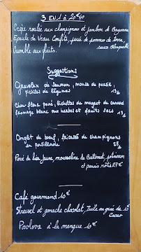Menu du Comptoir Cuisine à Bordeaux