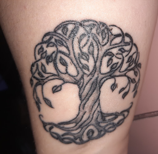 Explore deer skull tattoo ideas, creative tattoo ideas in Wills Point, available at Ink Insurgency