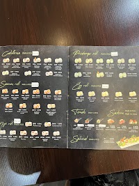 Sushi Mod à Paris menu