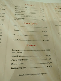 Ranch Steak House à Sinnai menu