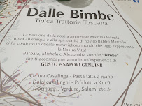 Diner Trattoria dalle Bimbe à Campiglia Marittima (le menu)