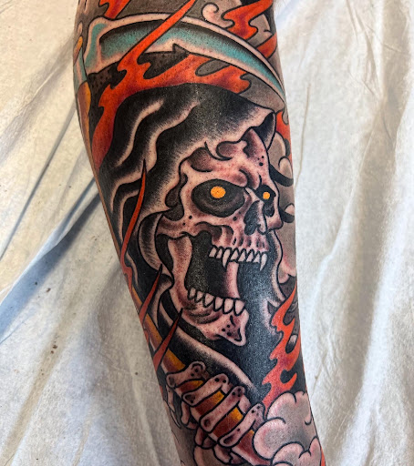 Explore font ideas for tattoos, creative tattoo ideas in Mount Pleasant, available at Goos Tattoo Shop