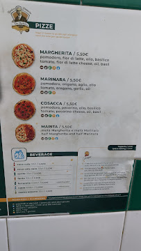 L'Antica Pizzeria da Michele à Naples menu