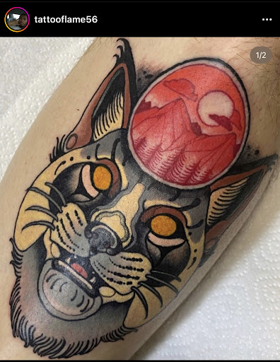 Explore lantern tattoo ideas, creative tattoo ideas in New Orleans, available at Orleans Ink